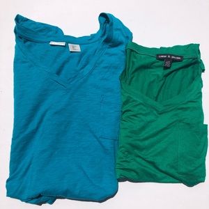 V neck t-shirts